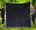 Dark Space Print Quilt