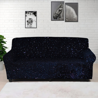 Dark Space Print Sofa Cover