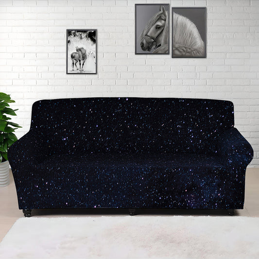 Dark Space Print Sofa Cover