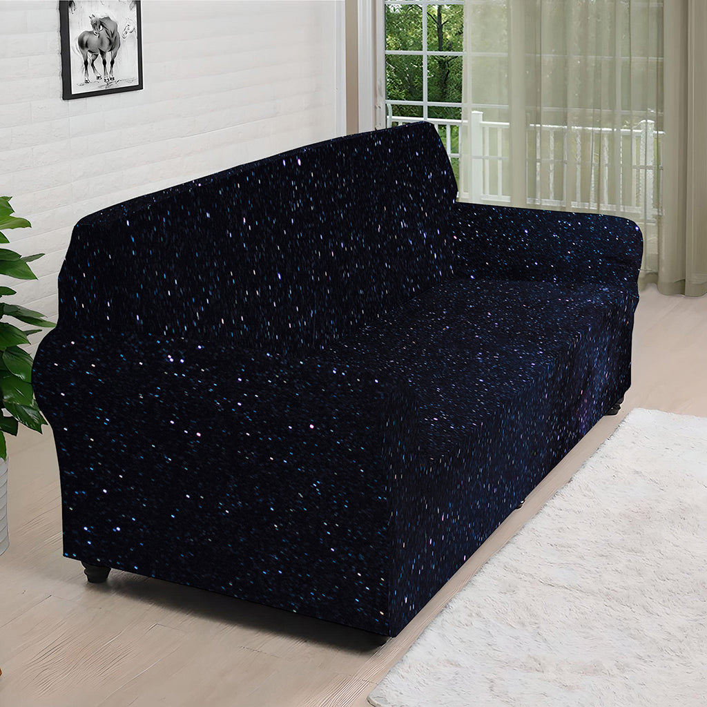 Dark Space Print Sofa Cover