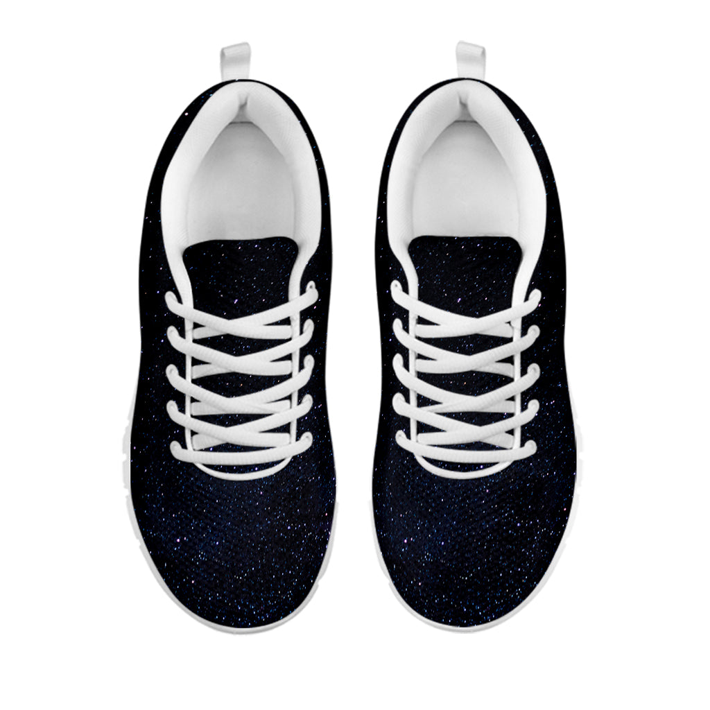 Dark Space Print White Sneakers