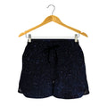Dark Space Print Women's Shorts