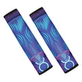 Dark Taurus Zodiac Sign Print Car Seat Belt Covers