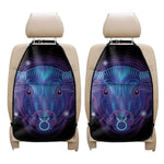 Dark Taurus Zodiac Sign Print Car Seat Organizers