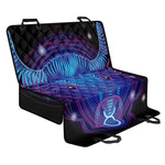 Dark Taurus Zodiac Sign Print Pet Car Back Seat Cover