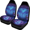 Dark Taurus Zodiac Sign Print Universal Fit Car Seat Covers