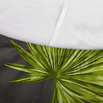 Dark Tropical Leaf Pattern Print Sofa Cover