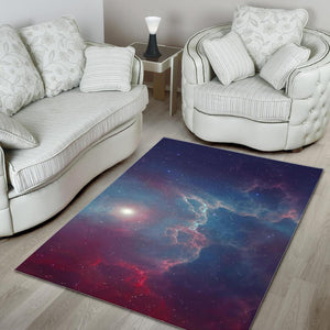 Dark Universe Galaxy Deep Space Print Area Rug GearFrost