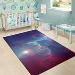 Dark Universe Galaxy Deep Space Print Area Rug GearFrost