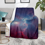 Dark Universe Galaxy Deep Space Print Blanket