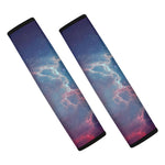 Dark Universe Galaxy Deep Space Print Car Seat Belt Covers