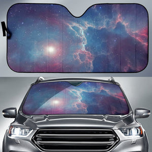 Dark Universe Galaxy Deep Space Print Car Sun Shade GearFrost