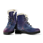 Dark Universe Galaxy Deep Space Print Comfy Boots GearFrost