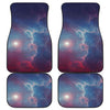 Dark Universe Galaxy Deep Space Print Front and Back Car Floor Mats