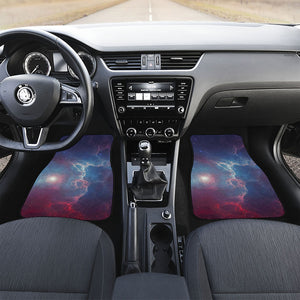 Dark Universe Galaxy Deep Space Print Front and Back Car Floor Mats