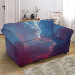 Dark Universe Galaxy Deep Space Print Loveseat Slipcover