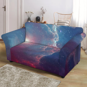 Dark Universe Galaxy Deep Space Print Loveseat Slipcover