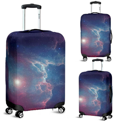 Dark Universe Galaxy Deep Space Print Luggage Cover GearFrost