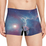 Dark Universe Galaxy Deep Space Print Men's Boxer Briefs