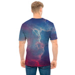 Dark Universe Galaxy Deep Space Print Men's T-Shirt