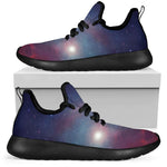 Dark Universe Galaxy Deep Space Print Mesh Knit Shoes GearFrost
