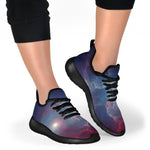 Dark Universe Galaxy Deep Space Print Mesh Knit Shoes GearFrost