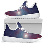 Dark Universe Galaxy Deep Space Print Mesh Knit Shoes GearFrost