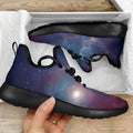Dark Universe Galaxy Deep Space Print Mesh Knit Shoes