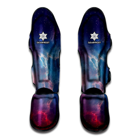 Dark Universe Galaxy Deep Space Print Muay Thai Shin Guard