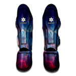 Dark Universe Galaxy Deep Space Print Muay Thai Shin Guard