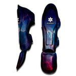 Dark Universe Galaxy Deep Space Print Muay Thai Shin Guard