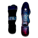 Dark Universe Galaxy Deep Space Print Muay Thai Shin Guard