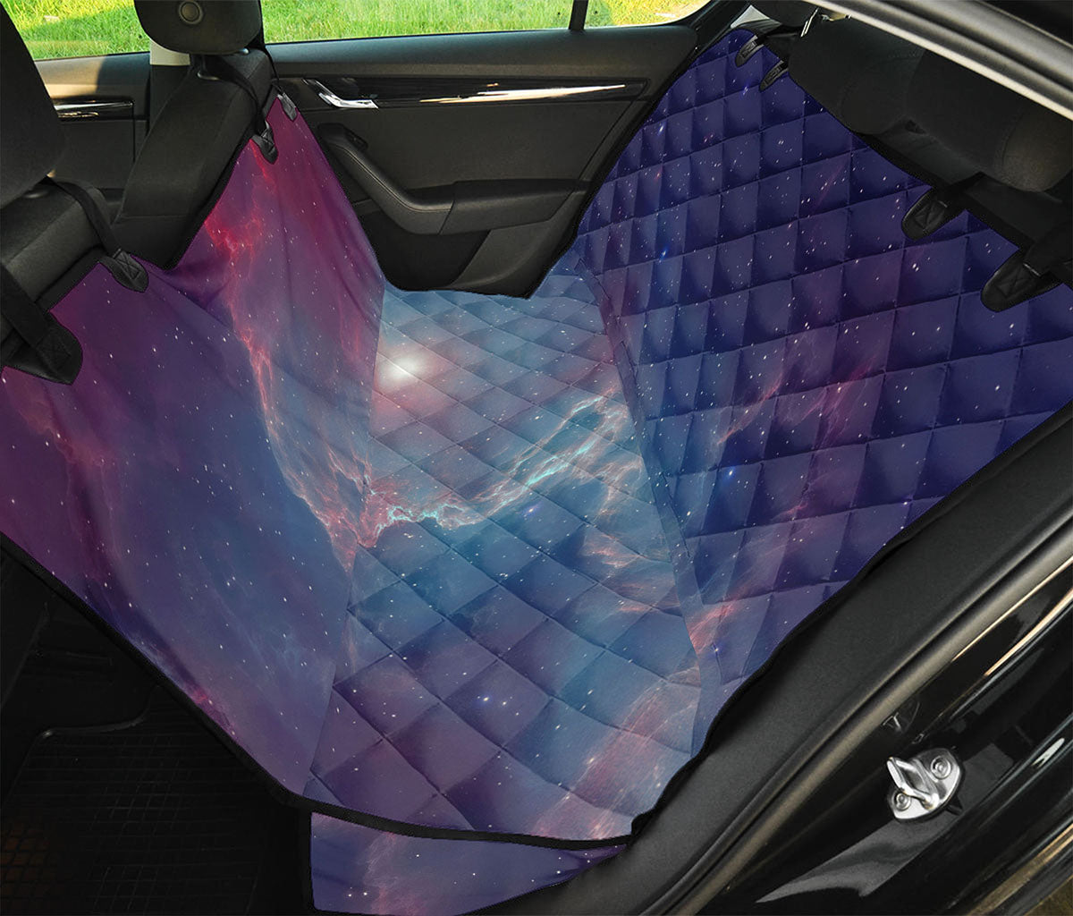 Dark Universe Galaxy Deep Space Print Pet Car Back Seat Cover