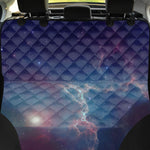 Dark Universe Galaxy Deep Space Print Pet Car Back Seat Cover