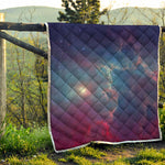 Dark Universe Galaxy Deep Space Print Quilt