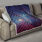 Dark Universe Galaxy Deep Space Print Quilt
