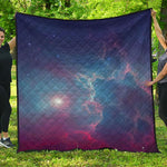 Dark Universe Galaxy Deep Space Print Quilt