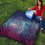 Dark Universe Galaxy Deep Space Print Quilt