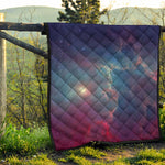 Dark Universe Galaxy Deep Space Print Quilt