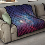 Dark Universe Galaxy Deep Space Print Quilt