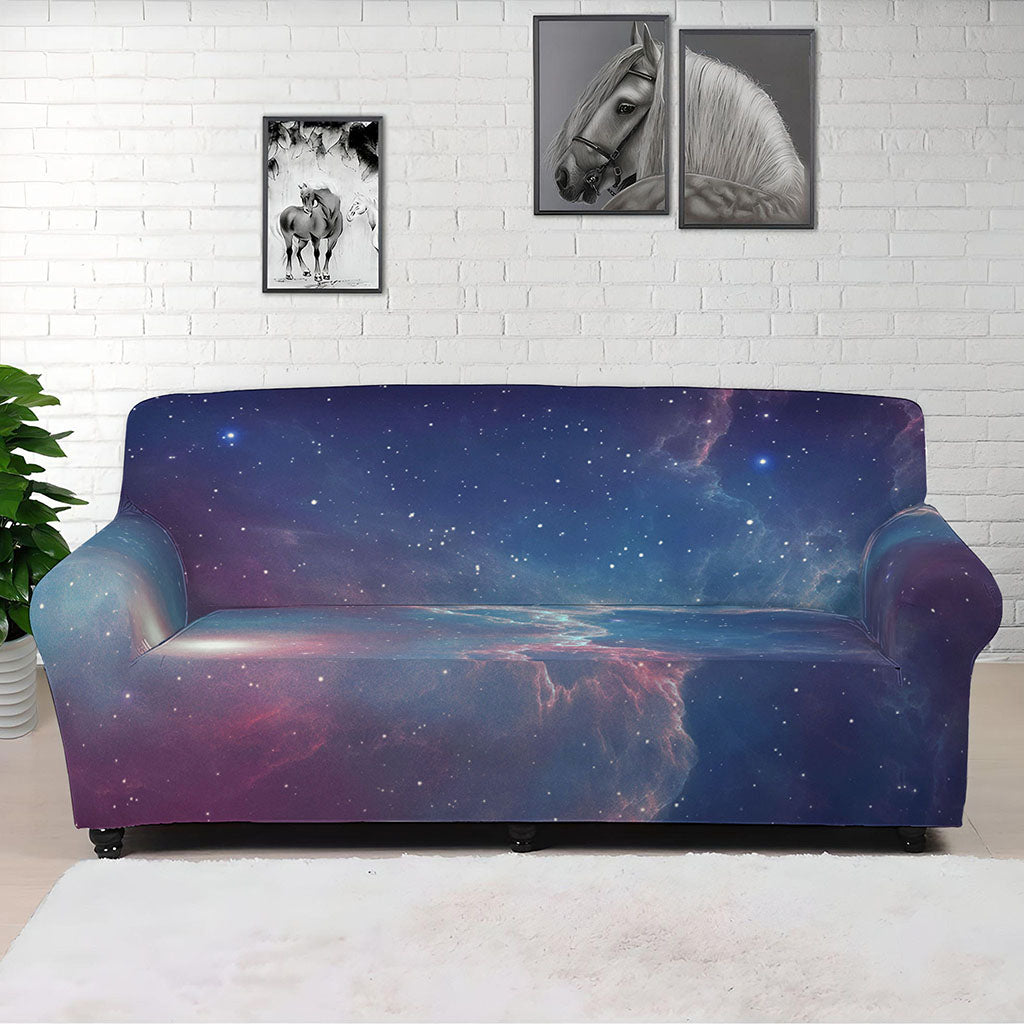 Dark Universe Galaxy Deep Space Print Sofa Cover