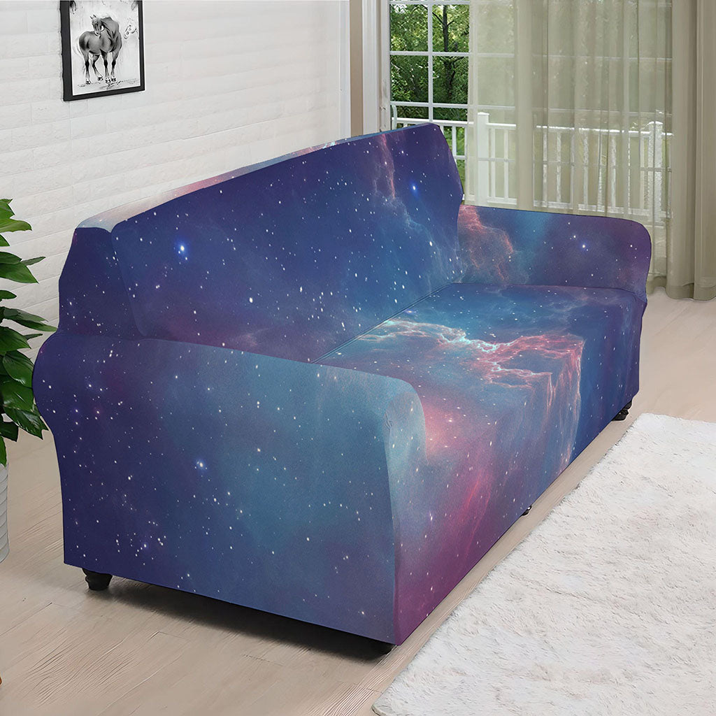 Dark Universe Galaxy Deep Space Print Sofa Cover