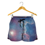 Dark Universe Galaxy Deep Space Print Women's Shorts