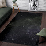 Dark Universe Galaxy Outer Space Print Area Rug GearFrost