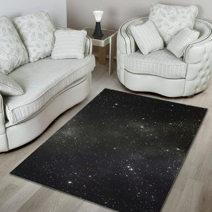 Dark Universe Galaxy Outer Space Print Area Rug GearFrost