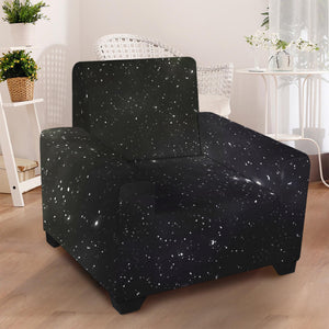 Dark Universe Galaxy Outer Space Print Armchair Slipcover