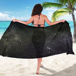 Dark Universe Galaxy Outer Space Print Beach Sarong Wrap