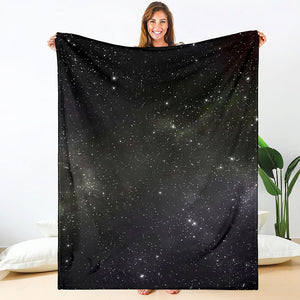 Dark Universe Galaxy Outer Space Print Blanket