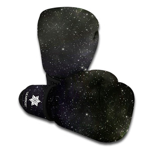 Dark Universe Galaxy Outer Space Print Boxing Gloves