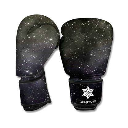 Dark Universe Galaxy Outer Space Print Boxing Gloves